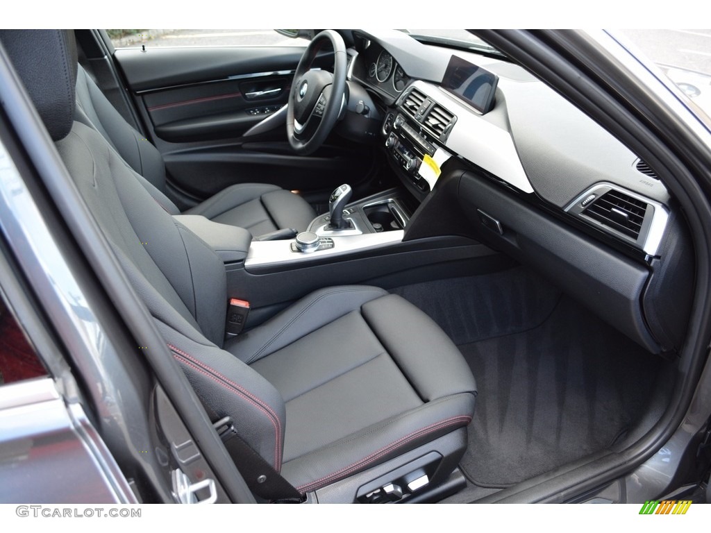 2017 3 Series 330i xDrive Sedan - Mineral Grey Metallic / Black photo #27