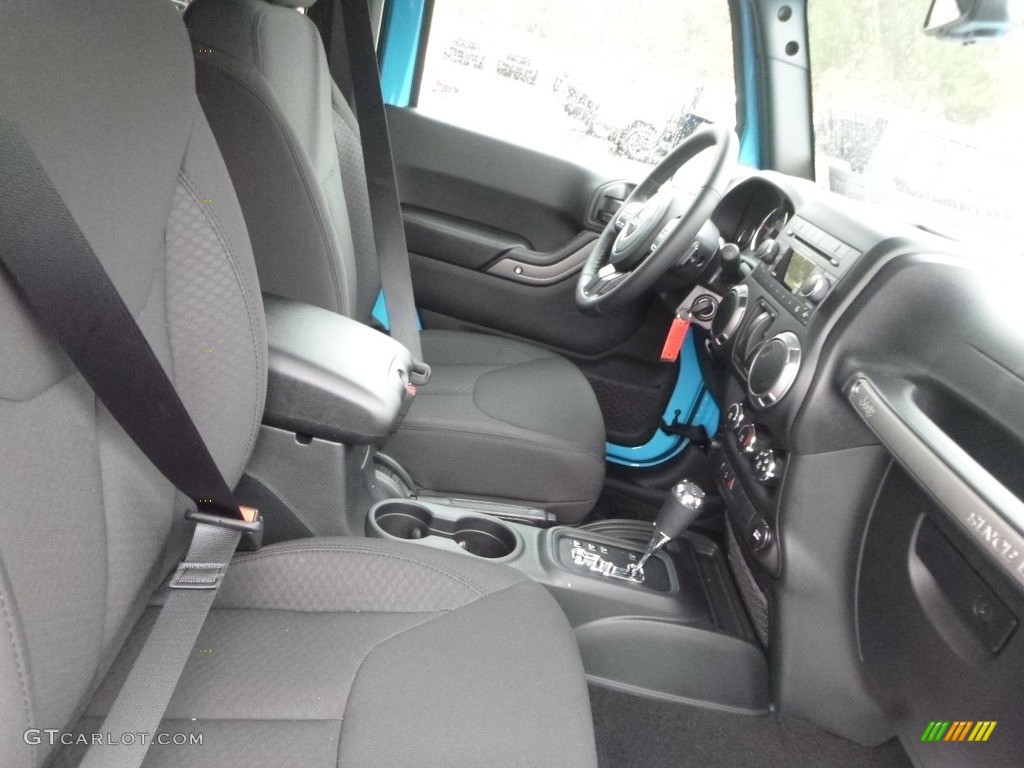 2018 Wrangler Sport 4x4 - Chief Blue / Black photo #10