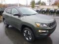 2018 Olive Green Pearl Jeep Compass Trailhawk 4x4  photo #7