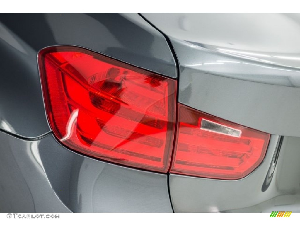 2014 3 Series 320i Sedan - Mineral Grey Metallic / Black photo #20