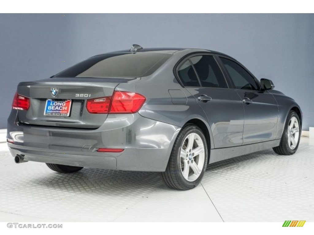 2014 3 Series 320i Sedan - Mineral Grey Metallic / Black photo #30