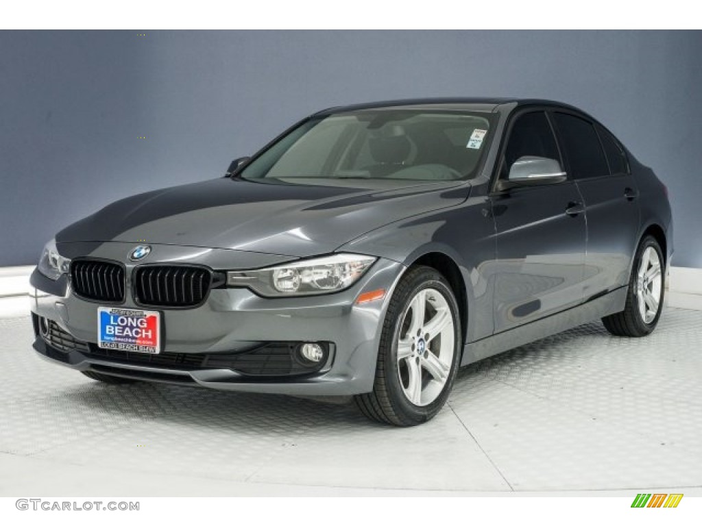 2014 3 Series 320i Sedan - Mineral Grey Metallic / Black photo #31