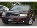 Burgundy Red Pearl Effect 2004 Audi A6 4.2 quattro Sedan