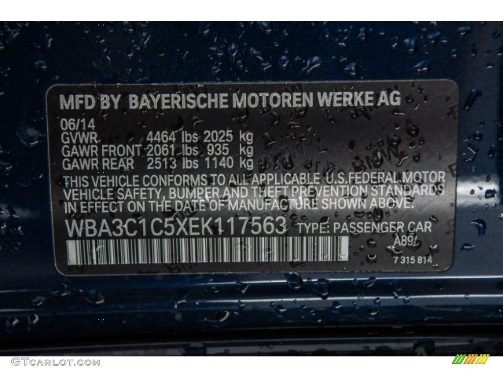 2014 3 Series 328i Sedan - Imperial Blue Metallic / Saddle Brown photo #15