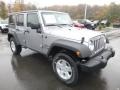 Billet Silver Metallic 2018 Jeep Wrangler Unlimited Sport 4x4 Exterior