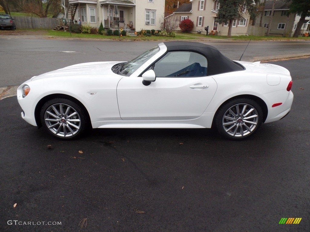 Bianco Perla Tri-Coat White Fiat 124 Spider