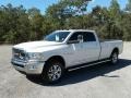 Pearl White 2017 Ram 3500 Limited Crew Cab 4x4