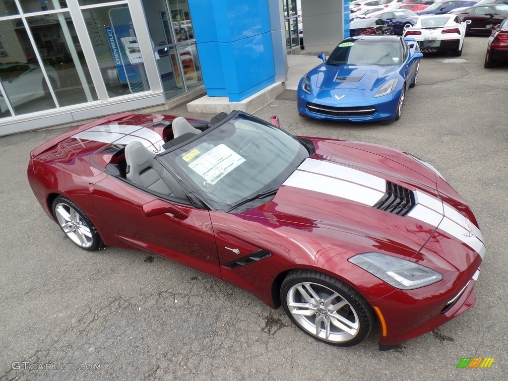 Long Beach Red Metallic Tintcoat 2018 Chevrolet Corvette Stingray Convertible Exterior Photo #123656566