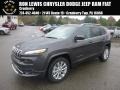 Granite Crystal Metallic 2018 Jeep Cherokee Overland 4x4