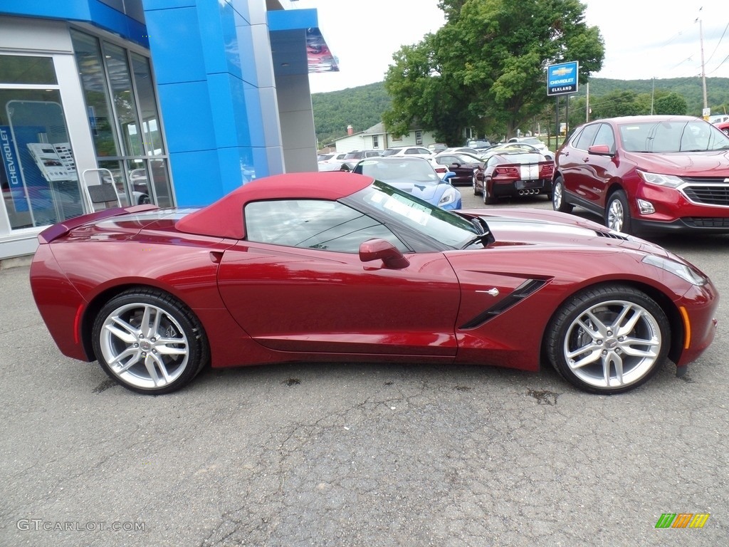 Long Beach Red Metallic Tintcoat 2018 Chevrolet Corvette Stingray Convertible Exterior Photo #123656797