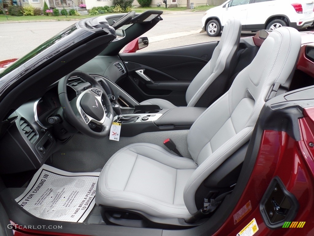 2018 Chevrolet Corvette Stingray Convertible Front Seat Photo #123657115