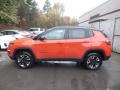 2018 Spitfire Orange Jeep Compass Trailhawk 4x4  photo #2