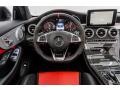 AMG Black/Red Pepper Controls Photo for 2017 Mercedes-Benz C #123658006