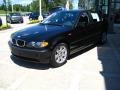 2004 Jet Black BMW 3 Series 325i Sedan  photo #3