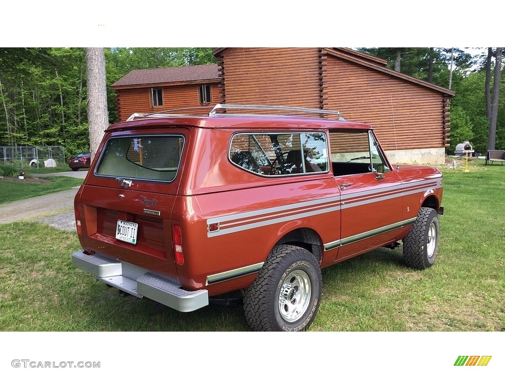 Tahitian Red Metallic 1979 International Scout II Standard Scout II Model Exterior Photo #123659224