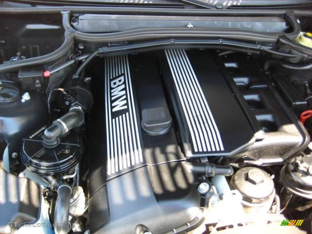 2004 3 Series 325i Sedan - Jet Black / Black photo #12