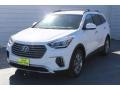 2018 Monaco White Hyundai Santa Fe SE  photo #3