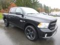 2018 Brilliant Black Crystal Pearl Ram 1500 Express Crew Cab 4x4  photo #7