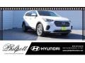 Monaco White 2018 Hyundai Santa Fe SE