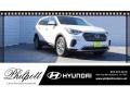 2018 Monaco White Hyundai Santa Fe SE  photo #1