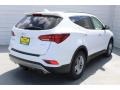 2018 Pearl White Hyundai Santa Fe Sport   photo #8