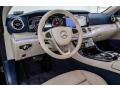 2018 Mercedes-Benz E Macchiato Beige/Yacht Blue Interior Front Seat Photo