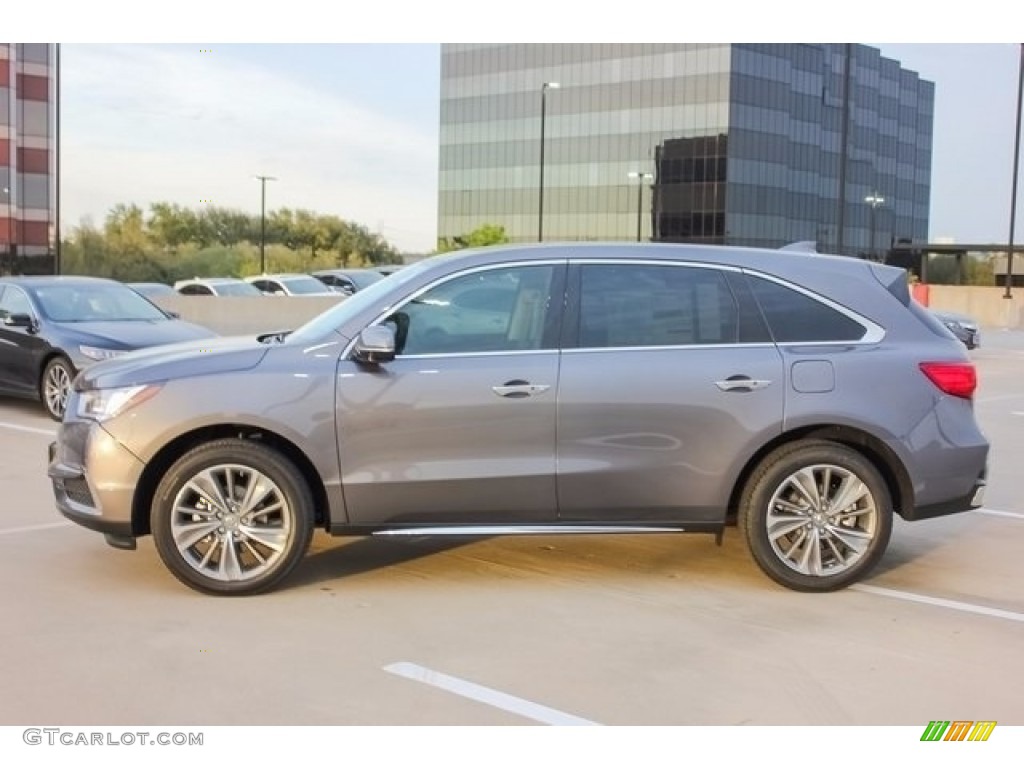 Modern Steel Metallic 2018 Acura MDX Standard MDX Model Exterior Photo #123666031