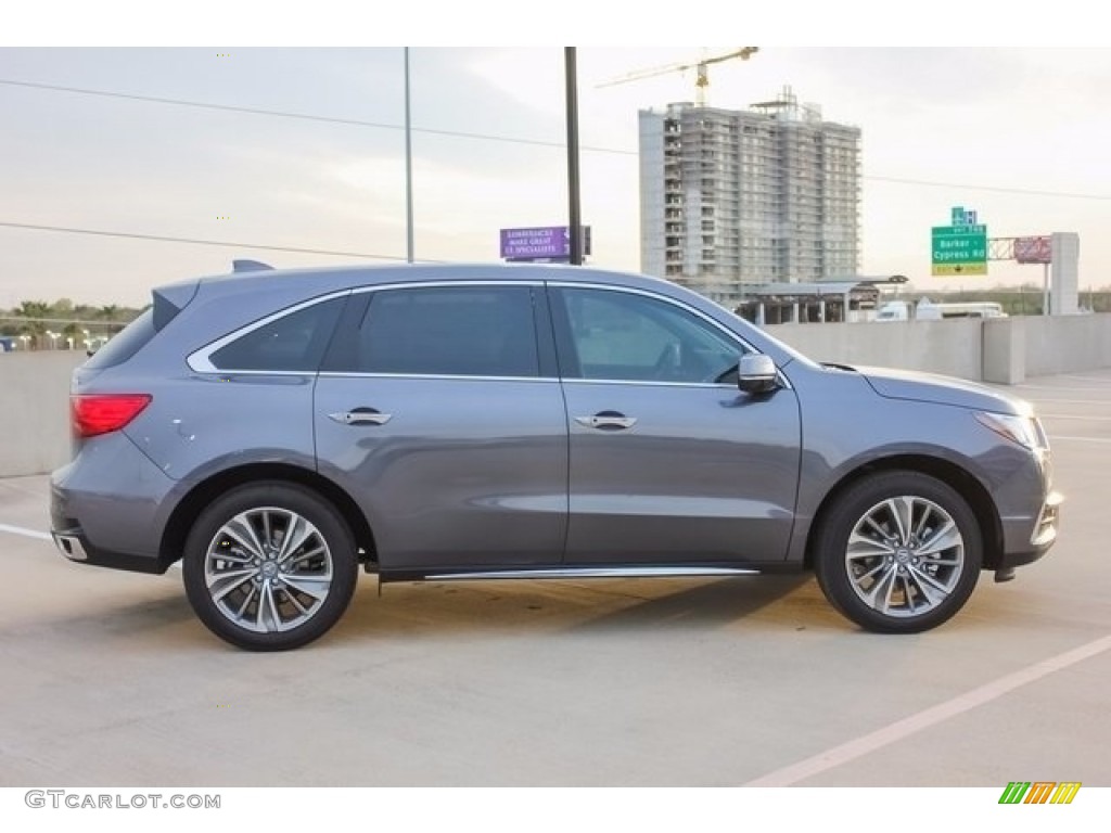 Modern Steel Metallic 2018 Acura MDX Standard MDX Model Exterior Photo #123666043