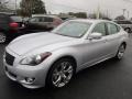 2012 Liquid Platinum Infiniti M 37 Sedan  photo #3