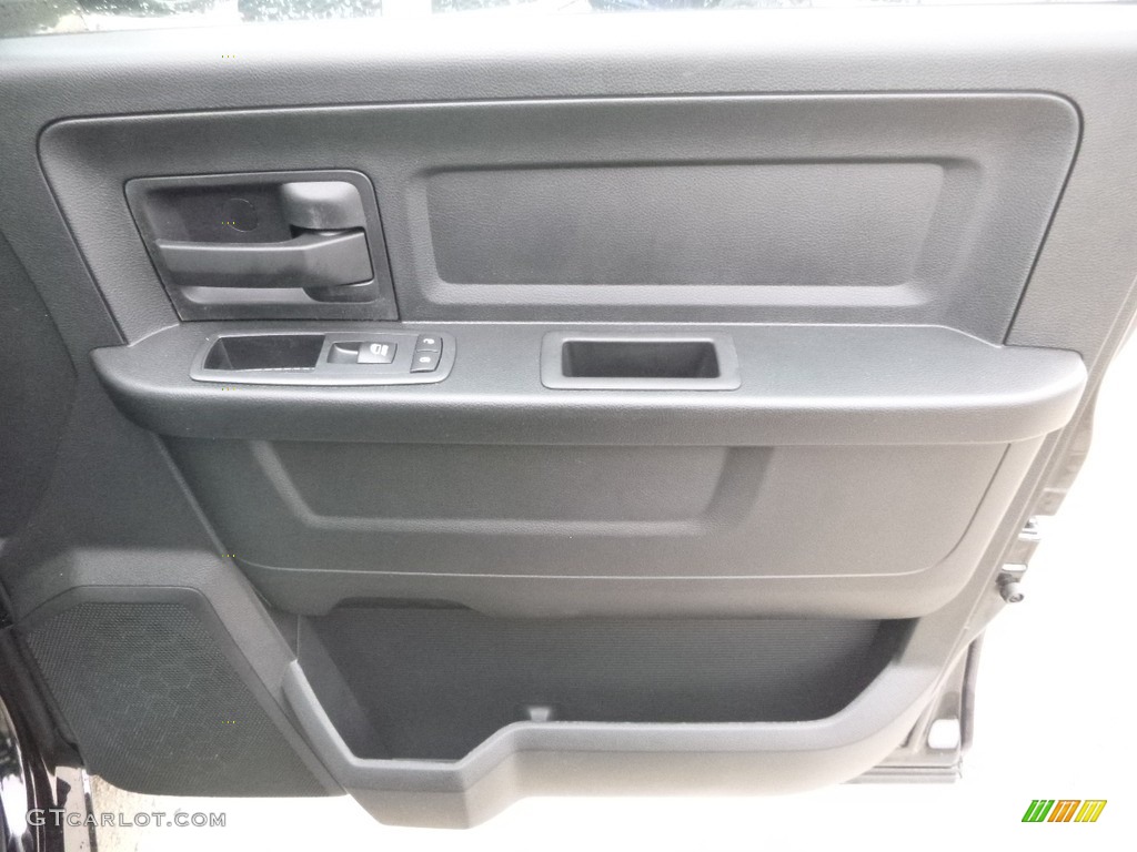 2018 1500 Express Crew Cab 4x4 - Brilliant Black Crystal Pearl / Black/Diesel Gray photo #11