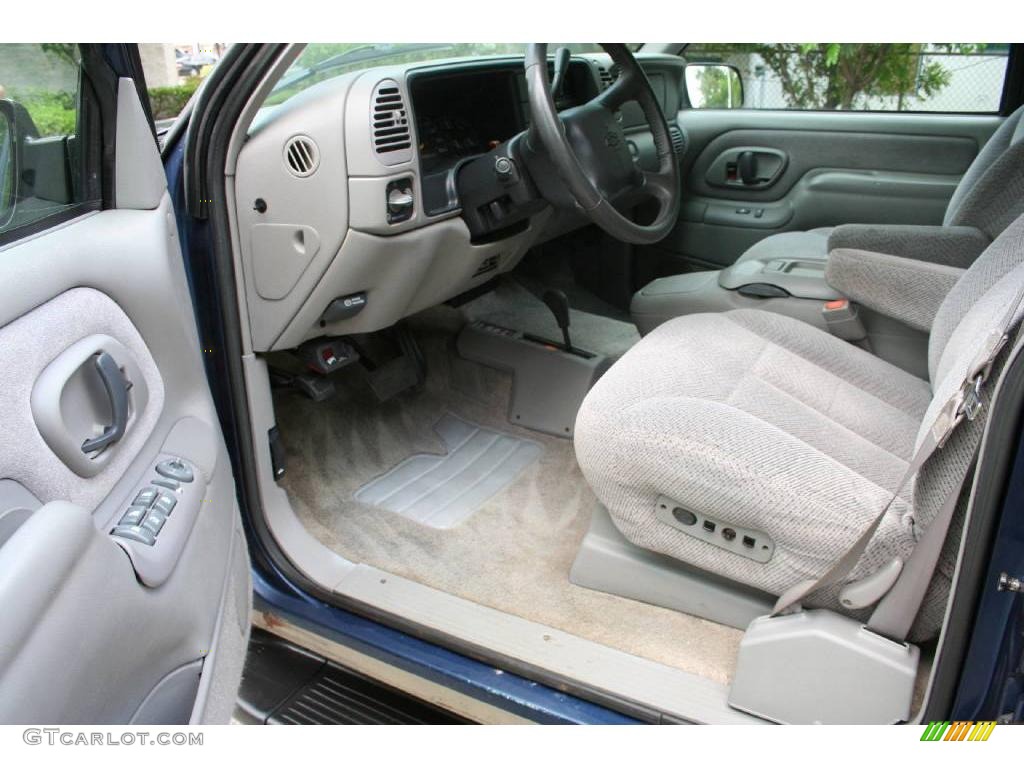 1998 Tahoe LS 4x4 - Indigo Blue Metallic / Gray photo #31