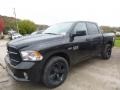 2018 Brilliant Black Crystal Pearl Ram 1500 Express Crew Cab 4x4  photo #1