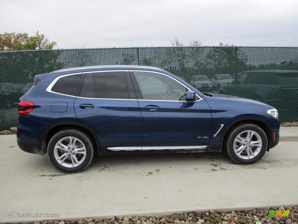 Phytonic Blue Metallic 2018 BMW X3 xDrive30i Exterior Photo #123669350