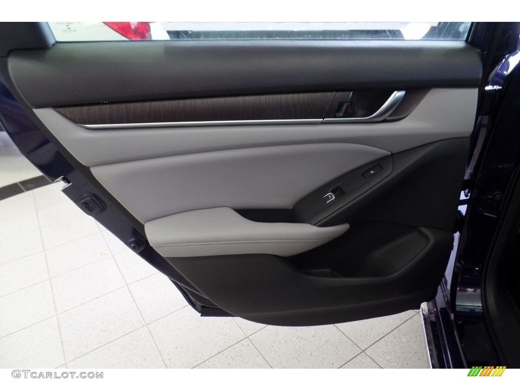 2018 Accord Touring Sedan - Obsidian Blue Pearl / Gray photo #10