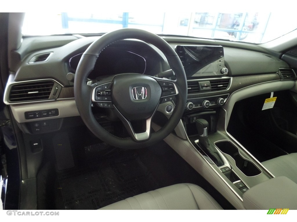 2018 Accord Touring Sedan - Obsidian Blue Pearl / Gray photo #11