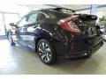 Crystal Black Pearl - Civic LX Hatchback Photo No. 4