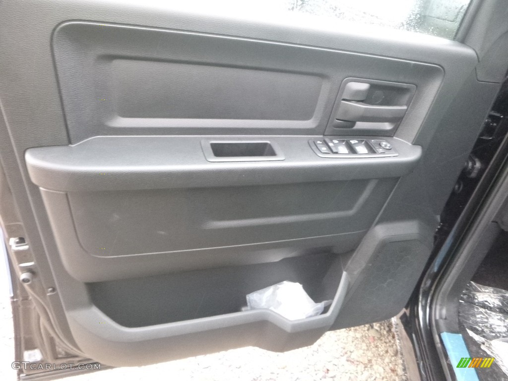 2018 1500 Express Crew Cab 4x4 - Brilliant Black Crystal Pearl / Black/Diesel Gray photo #15