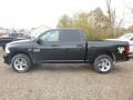 2018 Brilliant Black Crystal Pearl Ram 1500 Express Crew Cab 4x4  photo #2