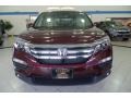 2017 Dark Cherry Pearl Honda Pilot EX-L AWD w/Navigation  photo #2