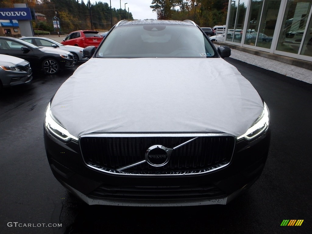 2018 XC60 T5 AWD Momentum - Pine Gray Metallic / Amber photo #6