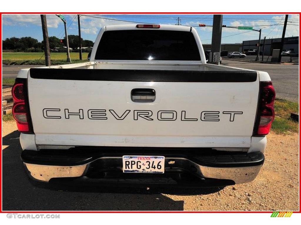 2003 Silverado 1500 Regular Cab 4x4 - Summit White / Dark Charcoal photo #6