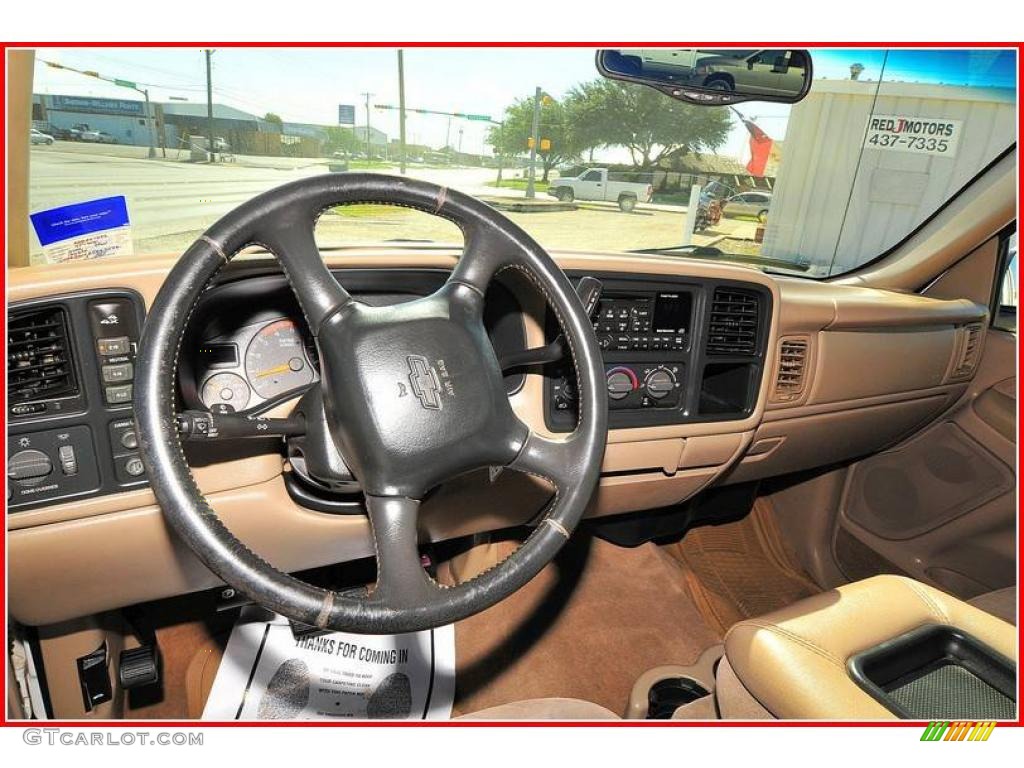 2002 Silverado 2500 LT Crew Cab 4x4 - Summit White / Tan photo #29