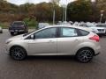 White Gold 2018 Ford Focus SEL Hatch Exterior