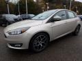 White Gold 2018 Ford Focus SEL Hatch Exterior