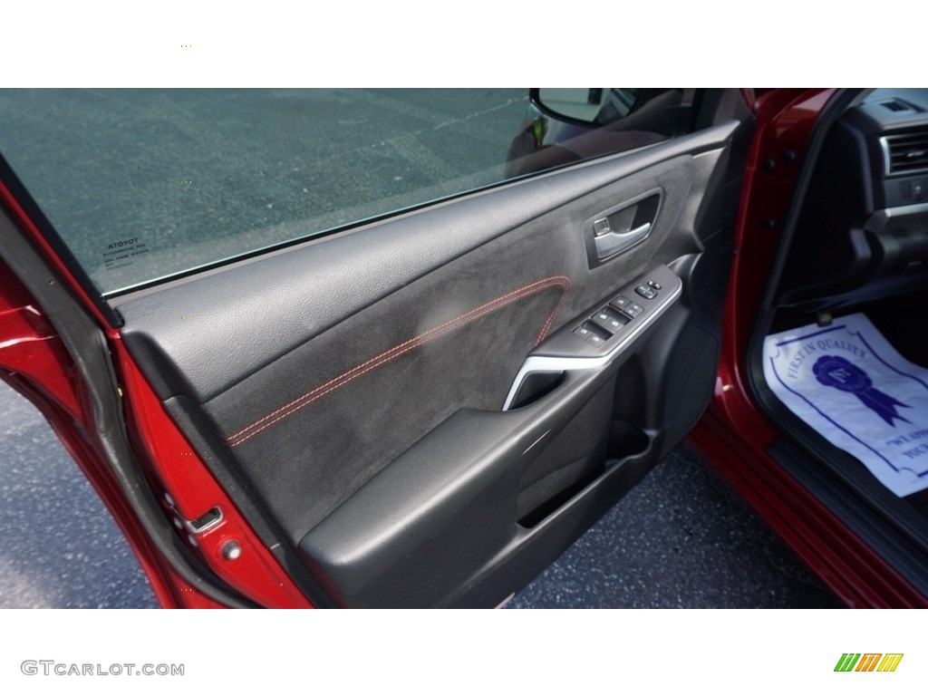 2015 Camry XSE - Ruby Flare Pearl / Black photo #12