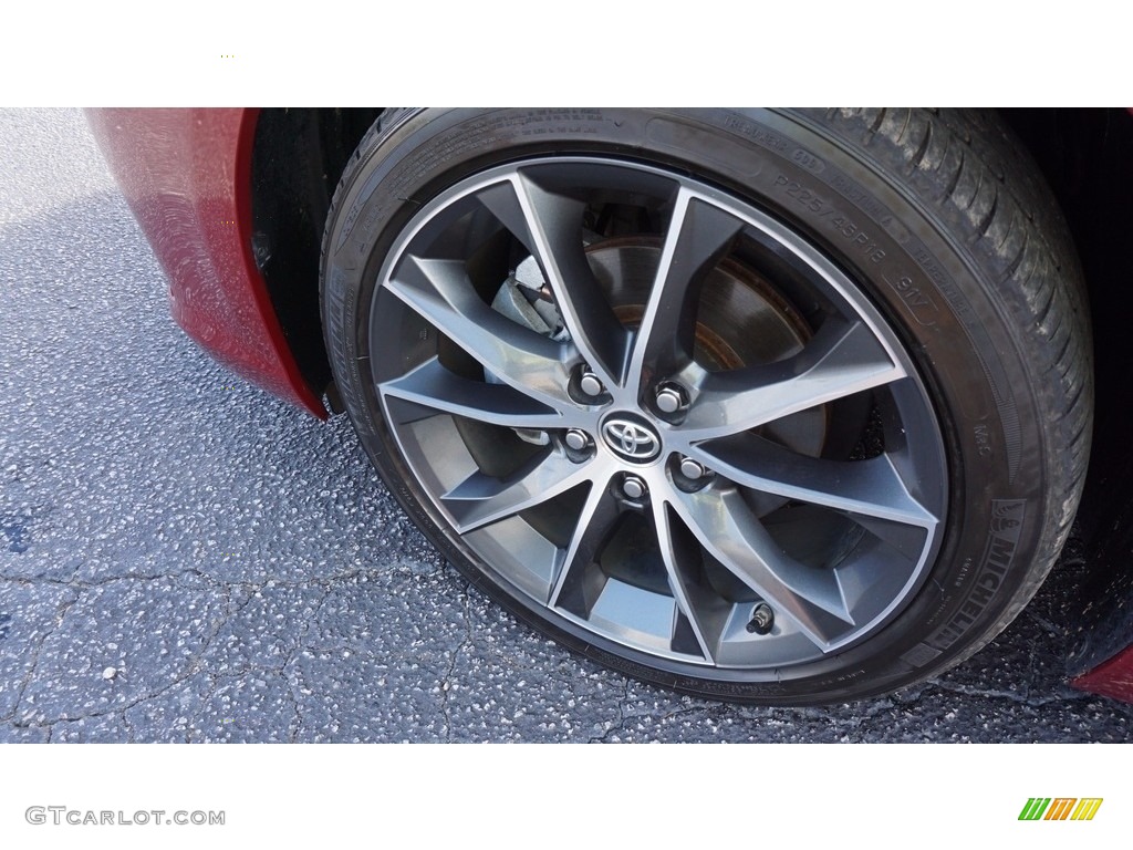 2015 Camry XSE - Ruby Flare Pearl / Black photo #13