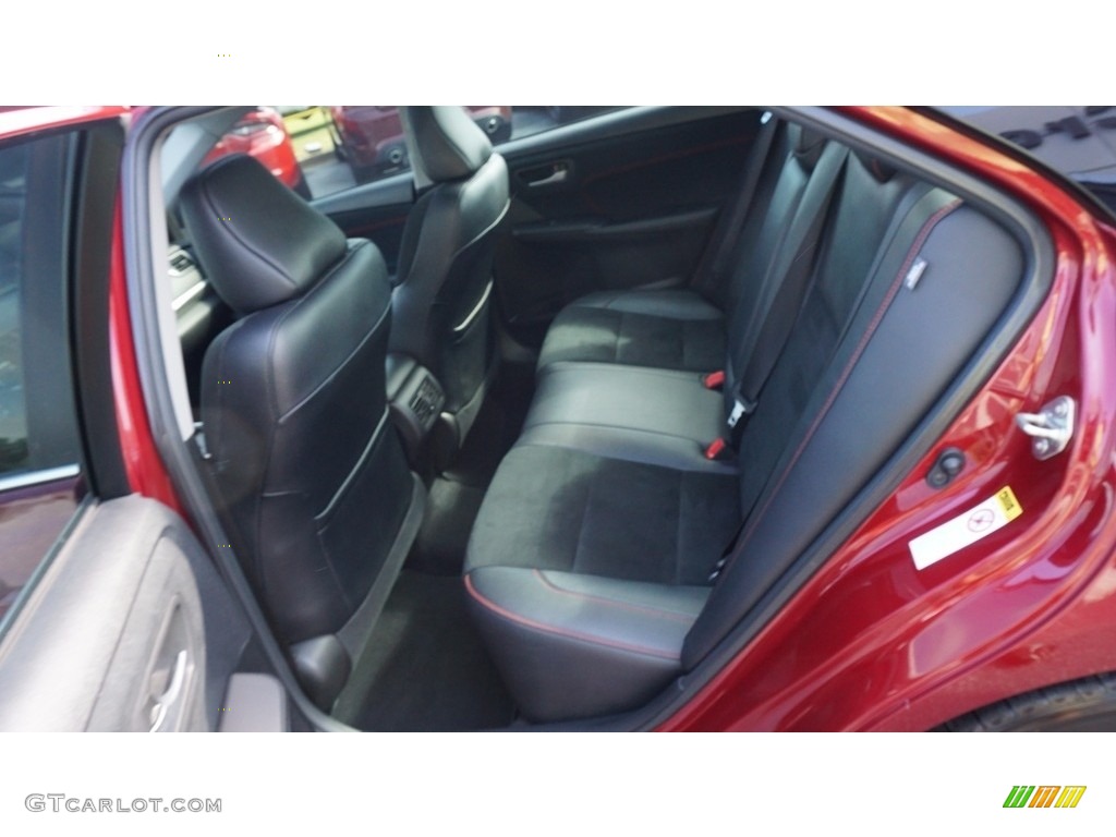 2015 Camry XSE - Ruby Flare Pearl / Black photo #14