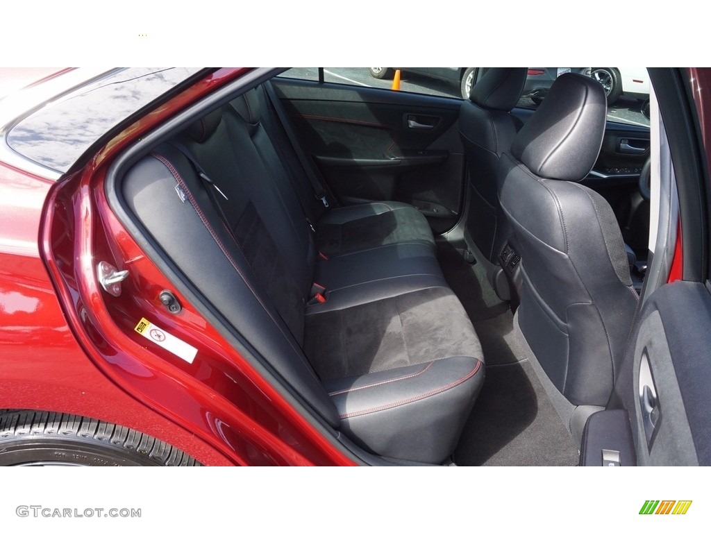 2015 Camry XSE - Ruby Flare Pearl / Black photo #18