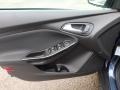 Charcoal Black 2018 Ford Focus Titanium Sedan Door Panel