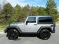 Billet Silver Metallic 2018 Jeep Wrangler Willys Wheeler Edition 4x4 Exterior